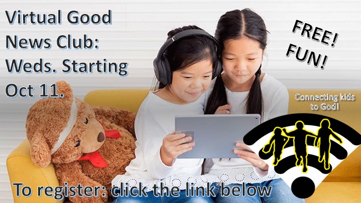 Virtual Good News Club – CEF 3Rivers Chapter